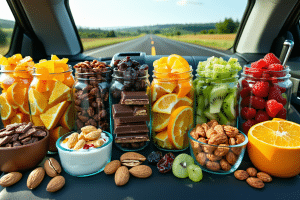 découvrez les meilleures astuces pour choisir des collations pratiques et saines lors de vos trajets en voiture. évitez les erreurs courantes et améliorez votre expérience de voyage avec des conseils utiles sur les aliments à emporter pour voyager confortablement.